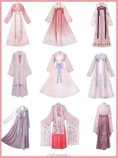 漢服繡花設(shè)計(jì)素材